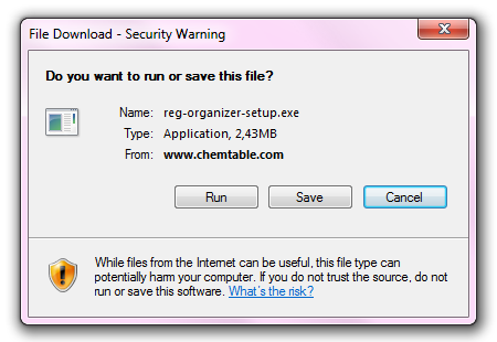 Downloadding Reg Organizer (Pic 1) Downloadding Reg Organizer