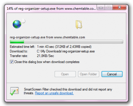 Downloadding Reg Organizer (Pic 3) Downloadding Reg Organizer (Pic 3)